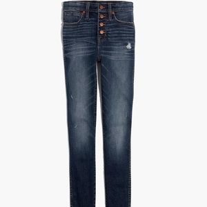 Madewell 10” High-Rise Skinny Jean - Size 27